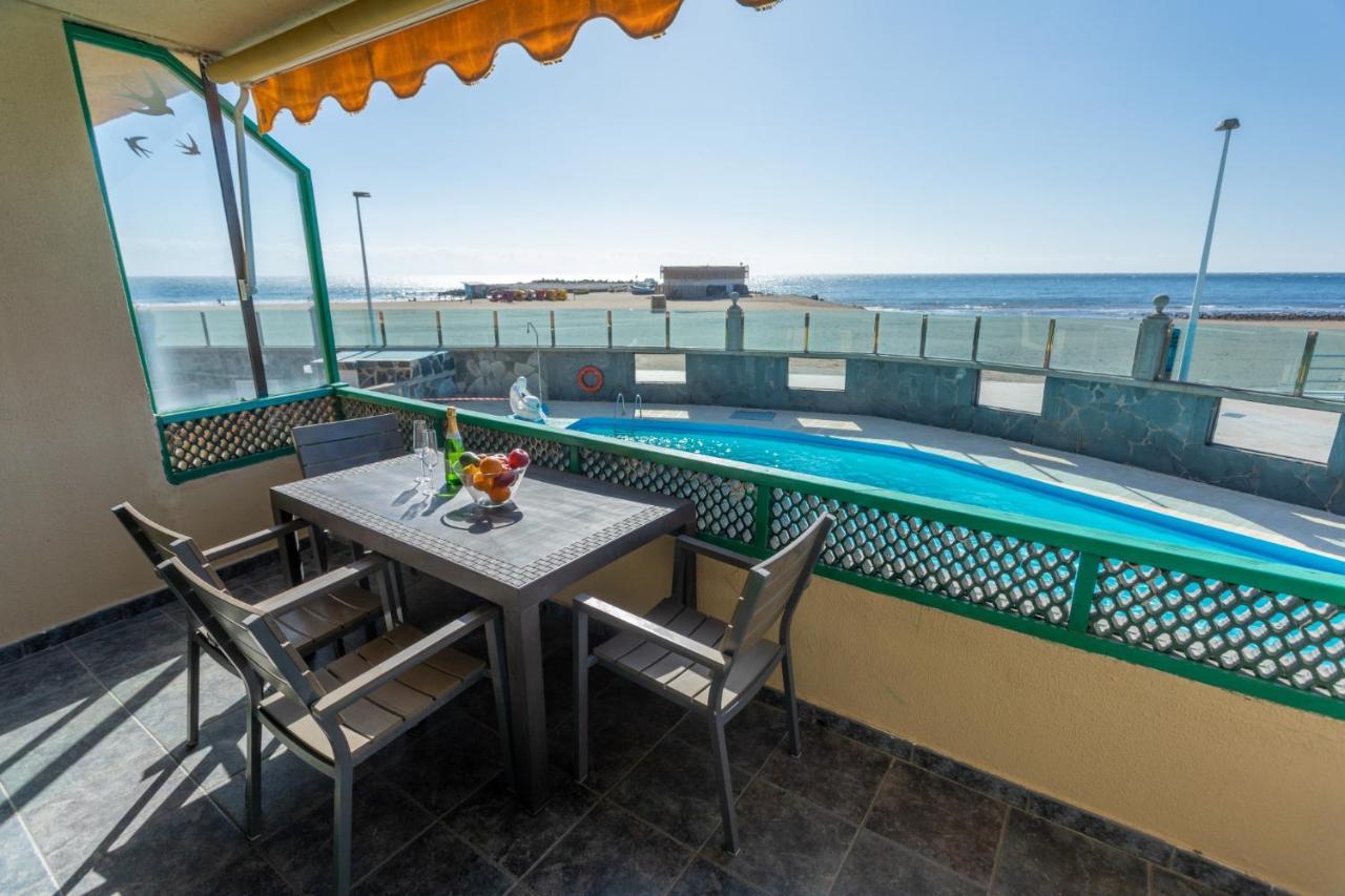 Las Burras Beach Terrace&Pool By Canariasgetaway San Agustín Εξωτερικό φωτογραφία